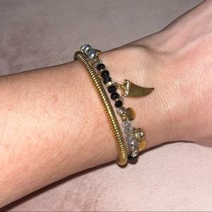 Henri Bendel Shark tooth cuff bracelet